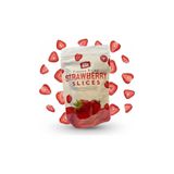 EverEat Dondurularak Kurutulmuş Çilek Dilimleri Doypack - Freeze Dry Meyve Cipsi 15 Gr