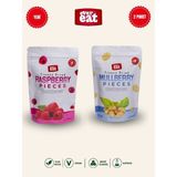 Evereat Frambuaz-Dut Freeze Dry Meyve Cipsi 2'li Paket Doğal Atıştırmalık Seti - 2 Adet