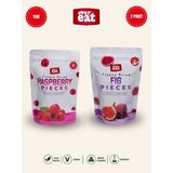 Evereat Frambuaz-Incir Freeze Dry Meyve Cipsi 2'li Paket Doğal Atıştırmalık Seti - 2 Adet