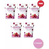 Evereat Frambuaz Kuru Meyve Cipsi 20 G X 5 Adet Dondurularak Kurutulmuş Meyve - Freeze Dried