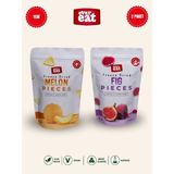 Evereat Kavun-Incir Freeze Dry Meyve Cipsi 2'li Paket Doğal Atıştırmalık Seti - 2 Adet