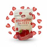 Evereatdondurularak Kurutulmuş Çilek Dilimleri Doypack - Freeze Dry Meyve Cipsi 15 Gr