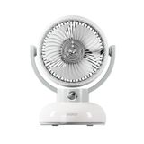 Everest 1200mAh 3 Hız Kademe Led Işıklı Retro Masaüstü Usb Fan - EFN12 Çok Renkli