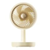 Everest Asonic AFN22 Krem 500mAh 3 Hız Kademeli Masaüstü Usb Fan 420.50.10.0033