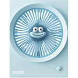 Everest Asonic AFN23 Mavi 500mAh 3 Hız Kademeli Masaüstü Usb Fan 420.50.10.0035