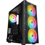 Everest Crest V5 RGB 4 Fanlı 600 W ATX Gaming Bilgisayar Kasası