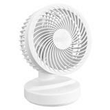Everest EFN-508 Beyaz Şarj Edilebilir 3 Kademeli USB Fan Sessiz Masaüstü Vantilatör