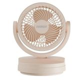 Everest Efn-509 Krem- Kahve 7 İnç 3 Kademeli 2100 Rpm Hız Duvar Tıpı Ve Masaüstü Usb Fan (Kdo)