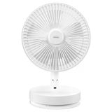 Everest Efn-600 Beyaz 2000Mah 8 Inch 4 Kademeli 1500Rpm Hız Katlanabilir Masaüstü Usb Fan
