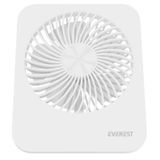 Everest EFN-601 Beyaz 2000mAh 4 Kademeli 4000RPM Hız Metal Ayak Masaüstü Usb Fan 420.50.10.0026