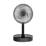 Everest EFN-605 Masaüstü Şarj Edilebilir Siyah 800 mAh USB Fan