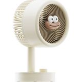 Everest Efn14 Krem 1200Mah 3 Hız Kademeli Masaüstü Usb Fan