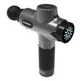 Everest EV-MT52 Karbon Fiber/Siyah 24V Fırçasız Motor 3960 Rpm Hız 10 Başlıklı Kablosuz Profesyonel Masaj Tabancası
