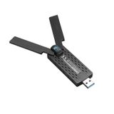 Everest Everlınk EWA1800 1800MBPS 2.4ghz/5ghz Wıfı-6 AX1800 RTL8832 2*3.5dbi Usb3.0 Kablosuz Adaptör