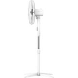 Everest FAN10 Valora Air Beyaz/gri 16" Maks 45W 3 Kademe 1200RPM Yıldız Ayak 5 Bıçaklı Vantilatör/ P - Beyaz - Gri