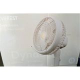 Everest FAN12 Dynabreeze Krem/gold 9 70W 3 Hız Kademeli 2000RPM Çift Motorlu Vantilatör/ Pervanesi