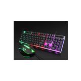 Everest Grup 2in1 Rgb Işıklı Oyuncu Klavye Mouse Seti Mause Işıklı Klavye Mause