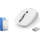 Everest Hp S1000 Plus 1600DPI 2.4ghz Wireless Beyaz Kablosuz Mouse (Pil Içinde) - Siyah