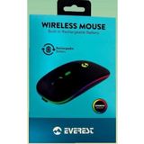 Everest Işıklı Wireless Mouse Dahili Şarj Edilebilir Pil