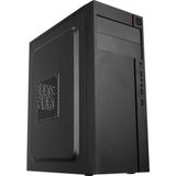 Everest K220 Peak 350W Smd Psu 2*usb2.0+Hd Audio Mid-Tower Kompakt Tasarım Atx Pc Kasası - Siyah