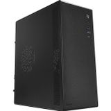 Everest K250 Peak 250W Micro Psu Siyah Usb3.0+Usb2.0+Type-C+Hd Audio Kompakt Mid-T Boş Bilgisayar Kasası
