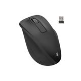 Everest Kablosuz 2.4 Ghz Usb alıcılı Siyah 3D Süper Sessiz Optik Mouse