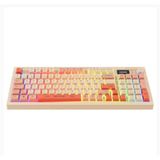 Everest KB-85 SILENT PRO Kablosuz Bej-Pembe-Turuncu SESSİZ RGB Wireless 2.4Ghz Q Oyuncu Klavyesi (K