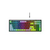 Everest Kb-98 Sılent Siyah/Gri/Yeşil Sessiz Rainbow Q Membrane Oyuncu Klavyesi