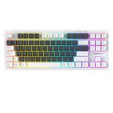 Everest Kb-98 Sılent Tkl Gri Mavi-Beyaz Rainbow Q Membrane Klavye (Kdo)