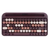 EVEREST KB-99 MOCHA 2.4G+BT1+BT2 Q kablosuz klavye, çoklu cihaz bağlantısı ile
