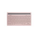 Everest Kb-bt82 Pembe Bluetooth Ultra Ince Şarjlı Mac Win Android İos Uyumlu Tablet Standlı Kablosuz Klavye