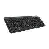 Everest Kb-bt90 Bluetooth+ 2.4ghz Telefon Tablet Standlı Şarjlı Q Mac/win/android/Apple Uyumlu iOS Kablosuz Q Klavye siyah