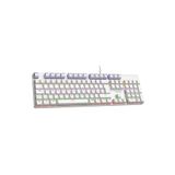 Everest KB-Mekanik 1 Lumos USB Rainbow Aydınlatmalı Full Anti-Ghosting Mekanik Gaming Oyuncu Klavye Beyaz Blue Switch