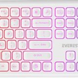 Everest KM-319BT Q Türkçe RGB Kablosuz Oyuncu Klavye Mouse Seti