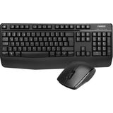 Everest KM-3335 Siyah 2in1 Kablosuz Q Multimedia Klavye ve Mouse Set