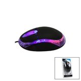 EVEREST KM-6809 KABLOLU USB - IŞIKLI SİYAH OPTİK MOUSE 1200 DPI VAKUMLU AMBALAJ 110CM KABLO (4604)