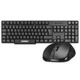 Everest KM-6852 Siyah Kablosuz Q Klavye + Mouse Set