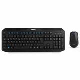 Everest KM-8000 Siyah Klavye Mouse Set
