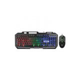 Everest KM-G88 X-Drıfter Siyah USB Gökkuşağı Zemin Aydınlatmalı Gaming Oyuncu Klavye+Mouse Set