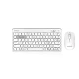 Everest Lumi KM-BT903 Beyaz Kablosuz Klavye Mouse Seti