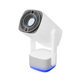 EVEREST PJ08, Beyaz, 150 LED Lümen, 1280x720, 1xHDMI, 1xUSB, WiFi, Bluetooth, 30.000 Saat Led Ömrü, 6W Speaker, 5200mAh Batarya, Taşınabilir, Android 11, 4K Destekli Projeksiyon Cihazı