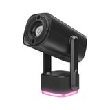 EVEREST PJ08, Siyah, 150 LED Lümen, 1280x720, 1xHDMI, 1xUSB, WiFi, Bluetooth, 30.000 Saat Led Ömrü, 6W Speaker, 5200mAh Batarya, Taşınabilir, Android 11, 4K Destekli Projeksiyon Cihazı