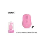 Everest Rose Gold 4d Optik Süper Sessiz Aalkalin Pil Kablosuz Usb Alıcılı Mouse