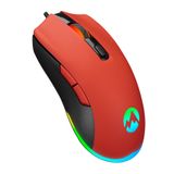 Everest SGM-L1 Lumos Kırmızı RGB Optik Kablolu Oyuncu Mouse