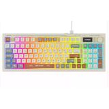 Everest Silent Pro KB-79 Gri-Mavi-Kahverengi RGB Membrane Switch Kablolu Gaming Klavye