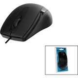 Everest SM-207B Kablolu USB Siyah Optik Mouse 1200DPI Vakumlu Ambalaj (4887) - Çok Renkli