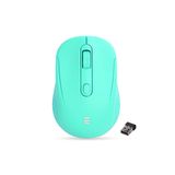 Everest SM-300 Usb Yeşil 4D Optik Süper Sessiz Alkalin Pil Kablosuz Mouse