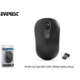 Everest SM-804 Siyah Beyaz Kablosuz Mouse