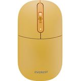 Everest SMW-384 Sarı Optik Sessiz Kablosuz Mouse