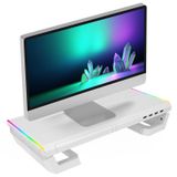 Everest ST1 4 USB Hub RGB Işıklı Katlanabilir Monitör Yükseltici Stand